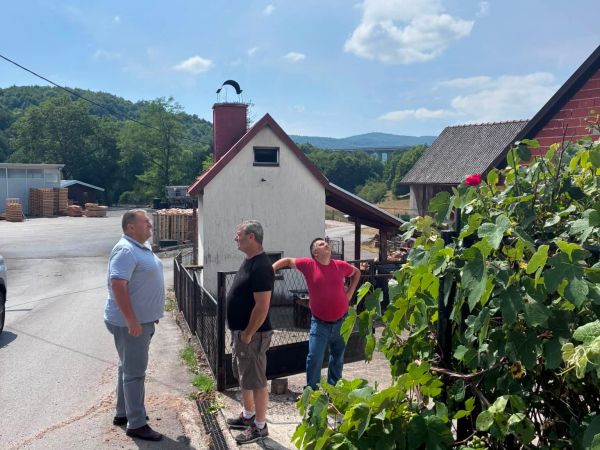 Načelnik Brinja obišao područja pogođena tučom