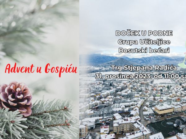 Doček u podne uz Učiteljice i Bosutske bećare na Trgu Stjepana Radića!