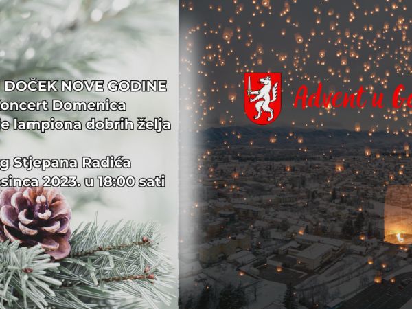 Advent u Gospiću: Dječji doček Nove godine na Trgu Stjepana Radića