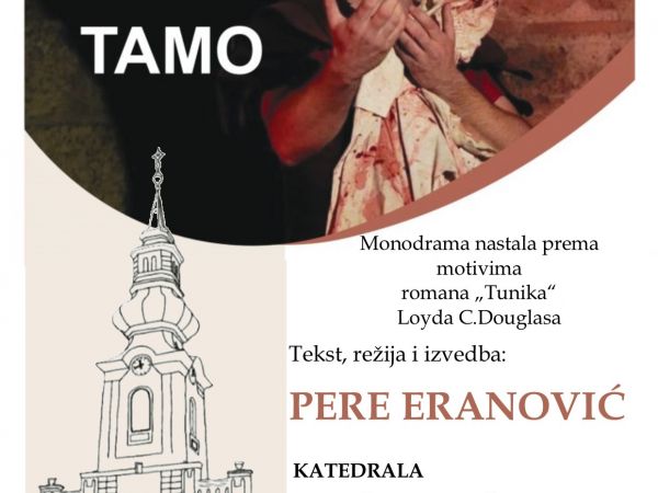 Monodrama “Bio sam tamo“ na Cvjetnici u Gospiću – potresna ispovijest rimskog centuriona Galija
