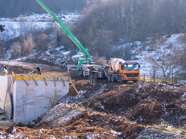 FOTO / Mala hidroelektrana Otočac u fazi izgradnje FOTO / Mala hidroelektrana Otočac u fazi izgradnje