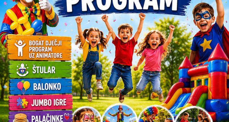 Najbolje iz Like - Veliko dječje druženje povodom Dana državnosti u Parku Jasikovac