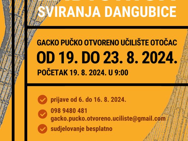 Prijavite se na radionicu sviranja dangubice