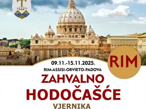 Gospićko-senjska biskupija organizira zahvalno hodočašće u Rim povodom 25. obljetnice osnutka