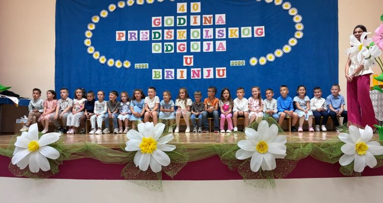 Najbolje iz Like - Dječji vrtić “Tratinčica“ Brinje proslavio Dan vrtića i 40 godina predškolskog odgoja