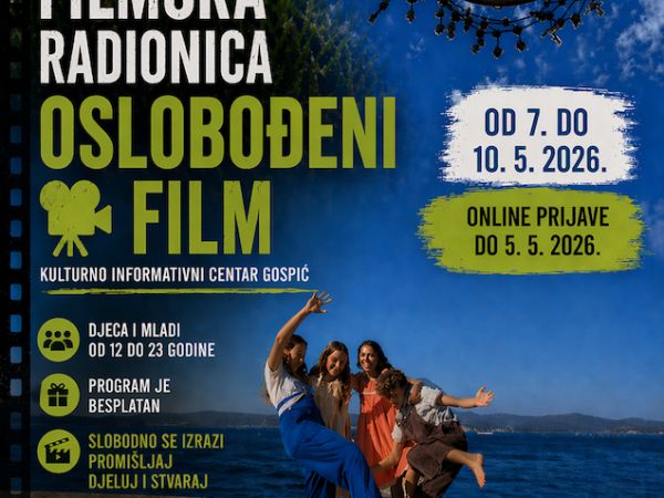 Filmske radionice za djecu i mlade u KIC-u Gospić