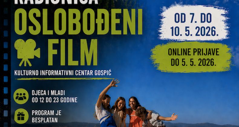 Najbolje iz Like - Filmske radionice za djecu i mlade u KIC-u Gospić