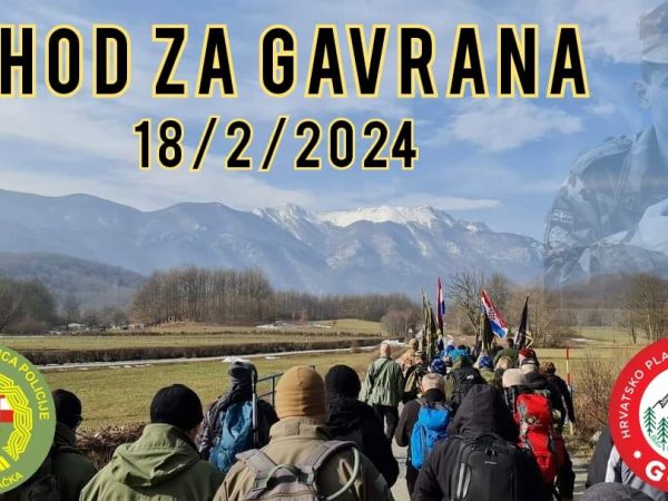 Četvrti Hod za Gavrana: Očuvanje spomena i vrijednosti Domovinskog rata Četvrti Hod za Gavrana: Očuvanje spomena i vrijednosti Domovinskog rata