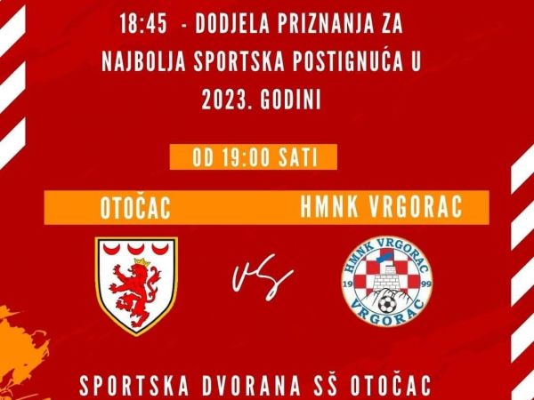 Humanitarna utakmica povodom obilježavanja Dana Grada Otočca Humanitarna utakmica povodom obilježavanja Dana Grada Otočca