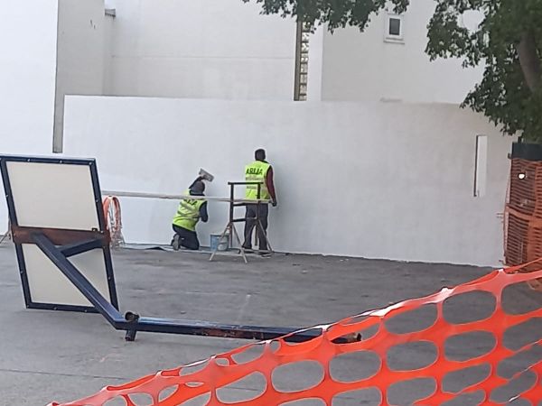 Radovi na igralištu Osnovne škole u Senju Radovi na igralištu Osnovne škole u Senju