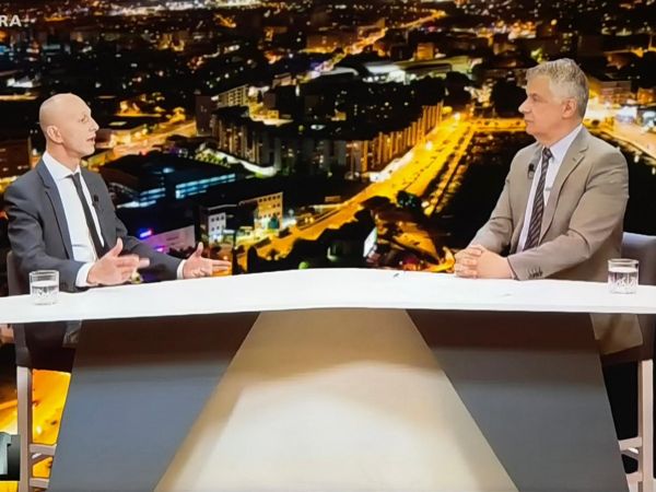 Gostovanje župana Ernesta Petryja u emisiji 1NA1 na Diadora TV-u