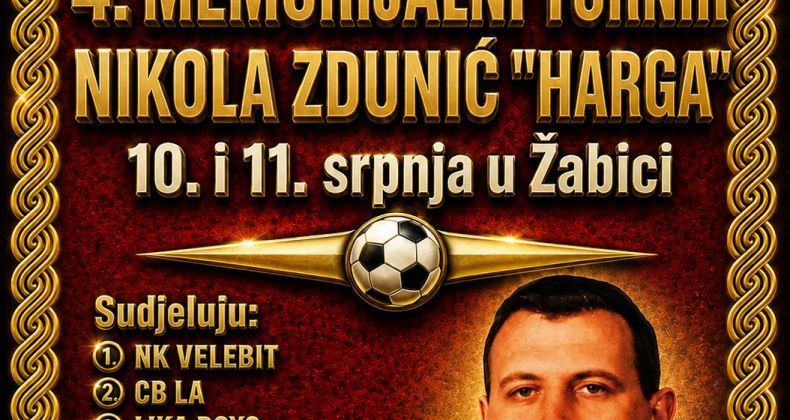 Najbolje iz Like - Žabica ponovno postaje središte malog nogometa – stiže 4. Memorijalni turnir “Nikola Zdunić – Harga”