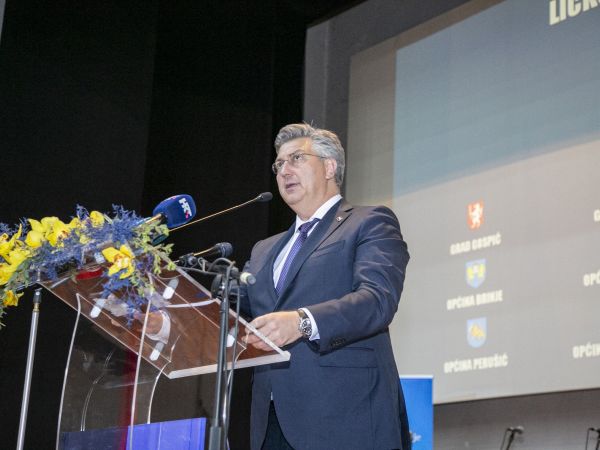 Premijer Plenković danas u Gospiću na obilježavanju 36. obljetnice HDZ-a