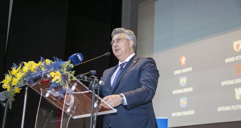 Najbolje iz Like - Premijer Plenković danas u Gospiću na obilježavanju 36. obljetnice HDZ-a