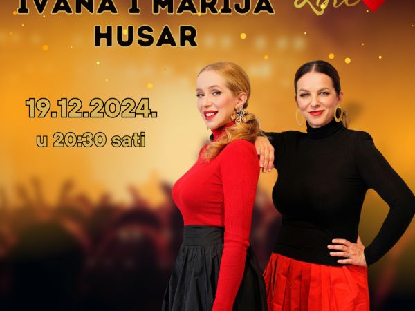 Sutra ne propustite blagdanski koncert sestara Husar na Adventu u Gospiću