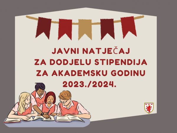 OTOČAC: Javni natječaj za stipendije za akademsku godinu 2023./2024 OTOČAC: Javni natječaj za stipendije za akademsku godinu 2023./2024
