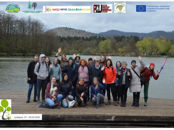 Nastavljaju se aktivnosti Erasmus+ projekta „U šumi kao u učionici“ u kojem kao partner sudjeluje Pučko otvoreno učilište „Dr. Ante Starčević“ Nastavljaju se aktivnosti Erasmus+ projekta „U šumi kao u učionici“ u kojem kao partner sudjeluje Pučko otvoreno učilište „Dr. Ante Starčević“