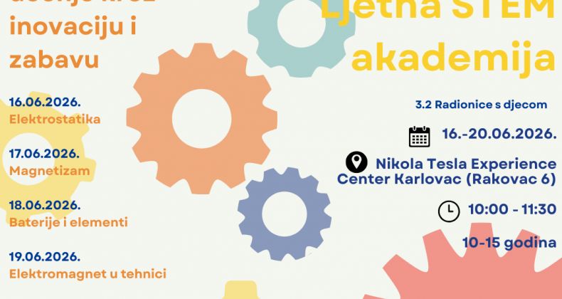 Najbolje iz Like - Ljetna STEM akademija u Karlovcu: pet dana istraživanja, inovacija i zabave