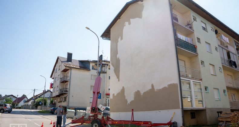 Najbolje iz Like - U Gospiću počelo oslikavanje posvećeno Miroslavu Kraljeviću