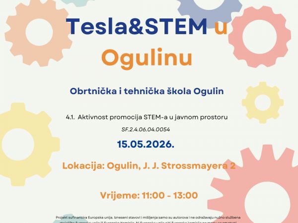 Tesla & STEM stiže u Ogulin: znanost, tehnologija i zabava na otvorenom