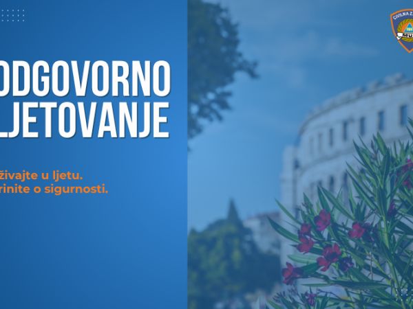 Kampanja “Odgovorno ljetovanje”: Sigurno ljeto počinje odgovornim ponašanjem