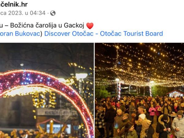 Sutra završava izbor najljepšeg adventa u Hrvatskoj, a vas pozivamo da glasate za OTOČAC! Sutra završava izbor najljepšeg adventa u Hrvatskoj, a vas pozivamo da glasate za OTOČAC!
