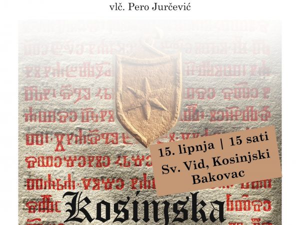 Predstavljanje knjige “Kosinjska tiskara” u Kosinjskom Bakovcu Predstavljanje knjige “Kosinjska tiskara” u Kosinjskom Bakovcu