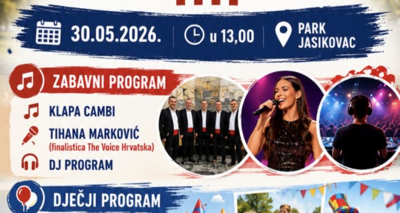 Najbolje iz Like - Gospić slavi Dan državnosti uz bogat program, besplatan kotlić i 100 metara štrudle