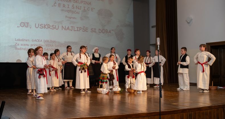 Najbolje iz Like - Odabrane dječje folklorne skupine Ličko-senjske županije za državne smotre