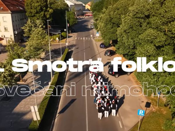 Pogledajte video svečanog mimohoda 26. Smotre folklora u Otočcu
