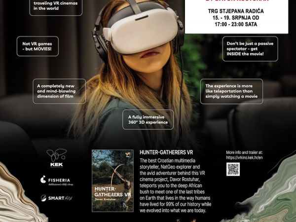 Prvo hrvatsko specijalizirano VR kino Davora Rostuhara stiže u Gospić Prvo hrvatsko specijalizirano VR kino Davora Rostuhara stiže u Gospić