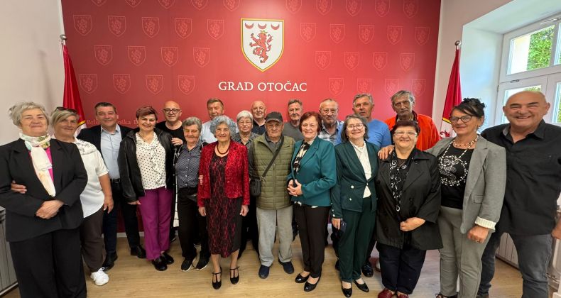 Najbolje iz Like - Gradonačelnik Bukovac primio članove Udruge umirovljenika Otočac