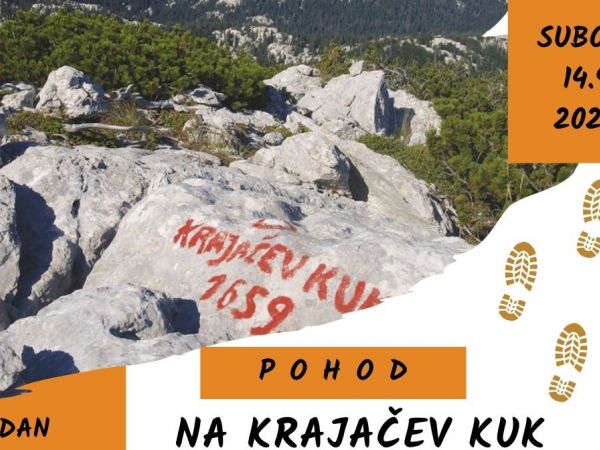 Planinarsko društvo “Gromovača” iz Otočca organizira pohod na Krajačev kuk Planinarsko društvo “Gromovača” iz Otočca organizira pohod na Krajačev kuk