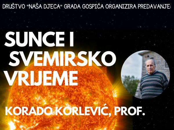 Ne propustite predavanje jednog od vodećih hrvatskih astronoma u Gospiću