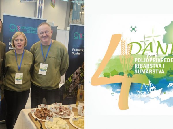 Lički šumari na konferenciji „Dani poljoprivrede, ribarstva i šumarstva“ u Osijeku Lički šumari na konferenciji „Dani poljoprivrede, ribarstva i šumarstva“ u Osijeku