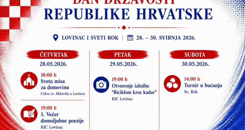 Najbolje iz Like - Obilježavanje Dana državnosti Republike Hrvatske u Lovincu