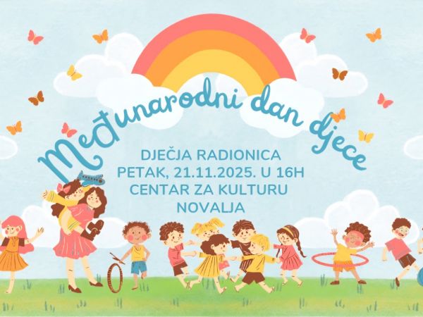 Svjetski dan djece u Novalji: Udruga Ana organizira veliku kreativnu radionicu Svjetski dan djece u Novalji: Udruga Ana organizira veliku kreativnu radionicu