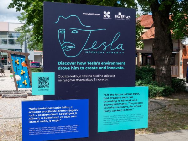 “Razgovaraj s Teslom” - nova atrakcija Ličko-senjske županije “Razgovaraj s Teslom” - nova atrakcija Ličko-senjske županije