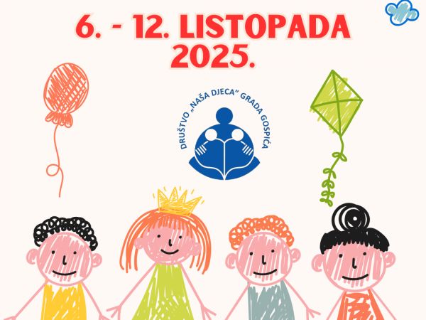 Počinje “Dječji tjedan” u Gospiću i okolici – radost, kreativnost i zajedništvo uz bogat program Počinje “Dječji tjedan” u Gospiću i okolici – radost, kreativnost i zajedništvo uz bogat program