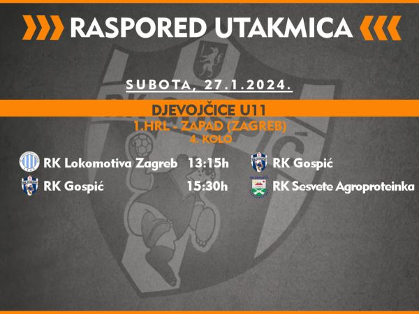 Najmlađe rukometašice Gospića sudjeluju u ligaškim natjecanjima Najmlađe rukometašice Gospića sudjeluju u ligaškim natjecanjima