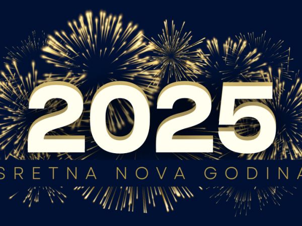 Nova godina, novi snovi: Želimo vam sretnu 2025.!