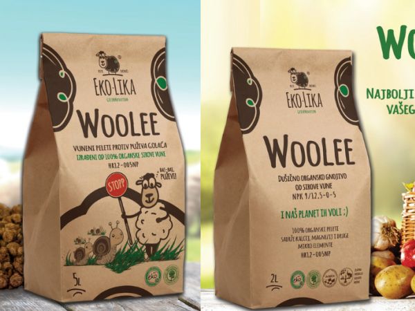 WOOLEE: Ekološki prihvatljivo gnojivo od ovčje vune i zaštita od puževa