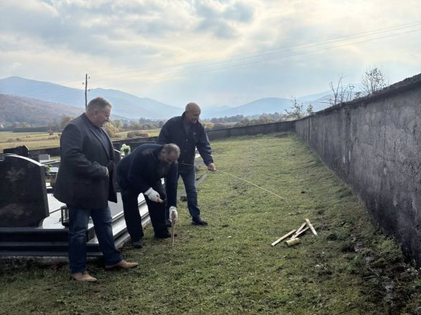 Započele pripreme za prvu fazu radova na groblju u Jezeranama
