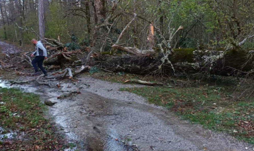 Stožer civilne zaštite: Poplavljene prometnice na području grada Gospića