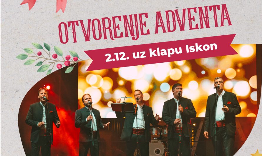 TZ Otočac najavljuje: Klapa Iskon 2. prosinca svojim će koncertom otvoriti Advent u Otočcu