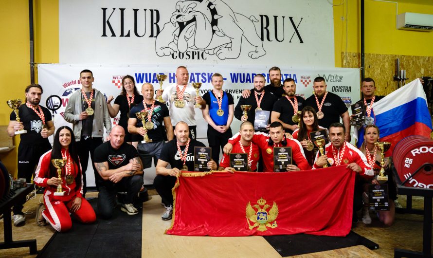 FOTO / U organizaciji Powerlifting kluba Rux u Gospiću je održan WUAP Croatia Open