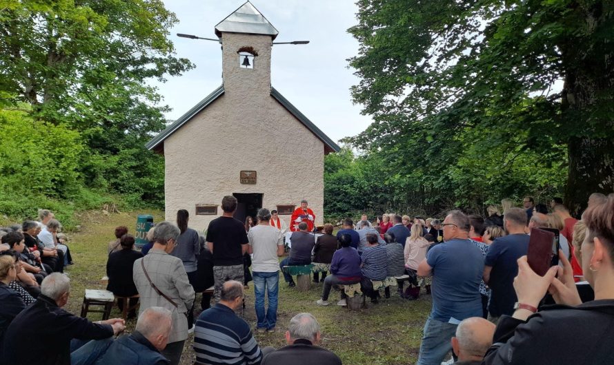 Obnovljena cesta prema crkvici Svetog Duha i kapelici Svetog Roka u Letincu