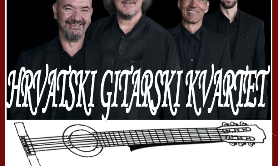 Hrvatski gitarski kvartet u POU Gospić, ulaz besplatan!