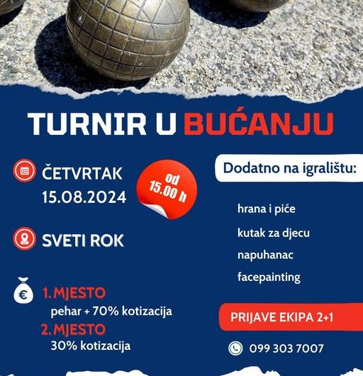 Turnir u bućanju u Svetom Roku