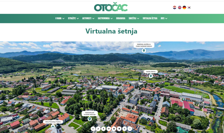 Virtualno prošetajte kroz Gacku i Otočac